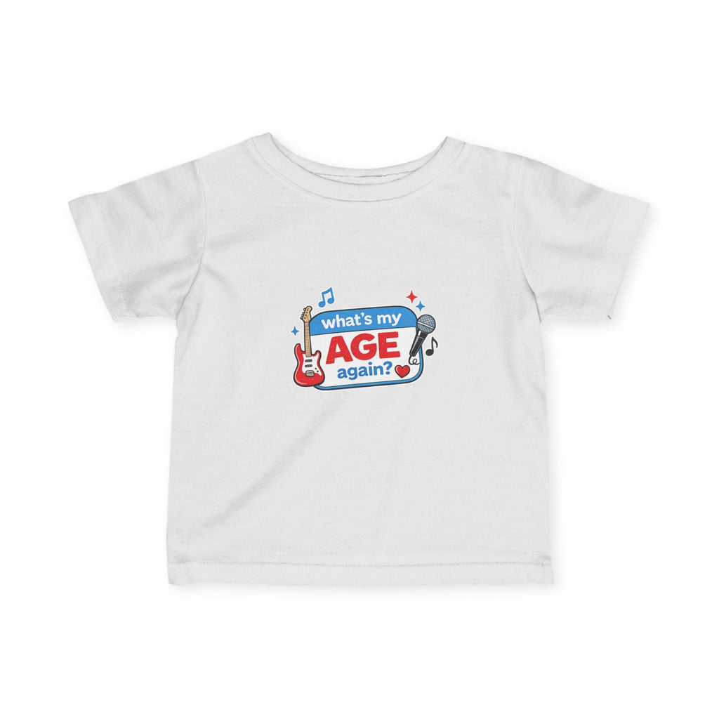 Pop Punk Toddler Tee | "What's My Age Again?" Band Shirt, Emo Music Apparel