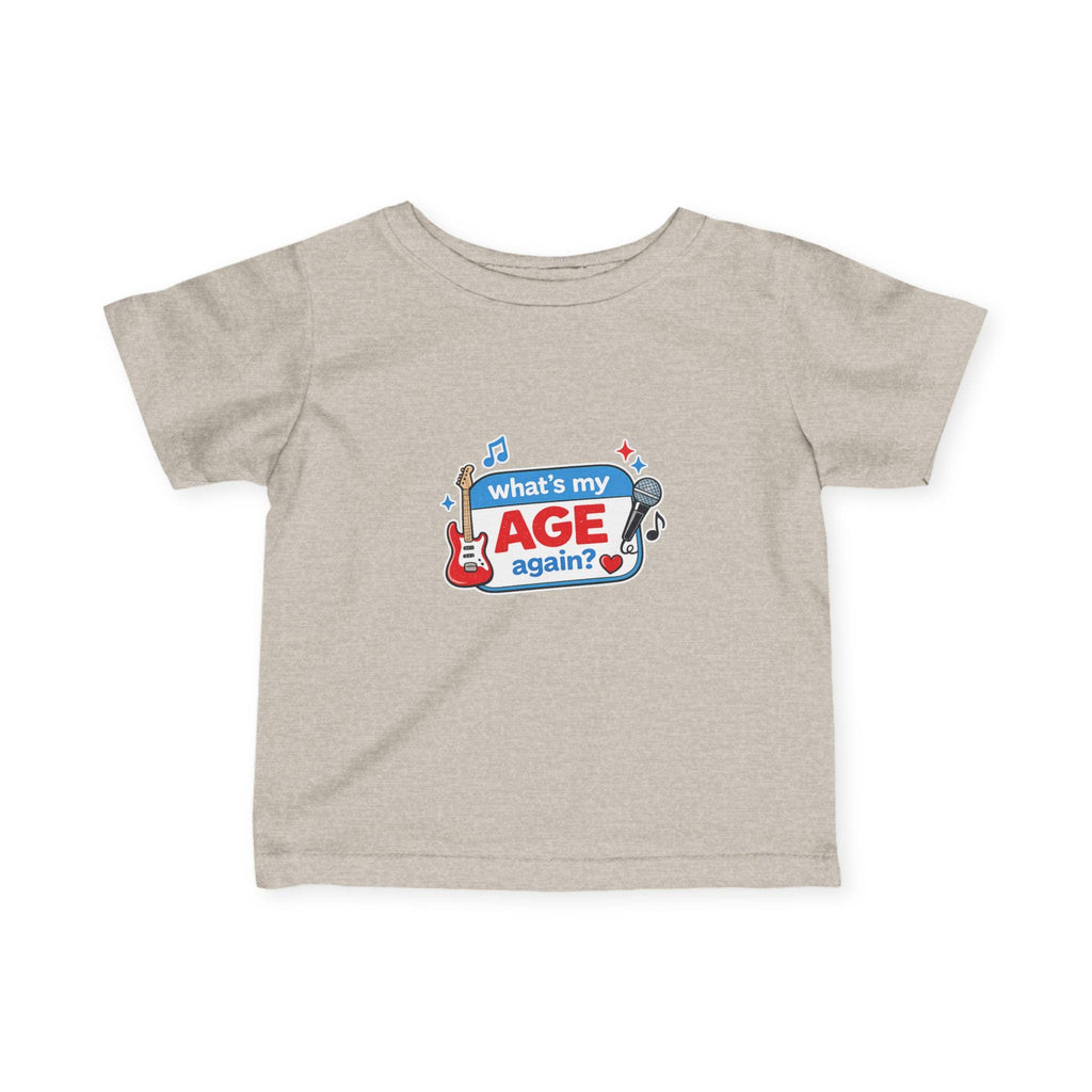Pop Punk Toddler Tee | "What's My Age Again?" Band Shirt, Emo Music Apparel