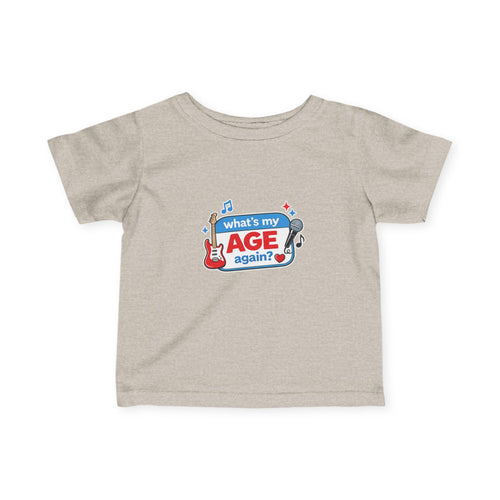 Pop Punk Toddler Tee | "What's My Age Again?" Band Shirt, Emo Music Apparel