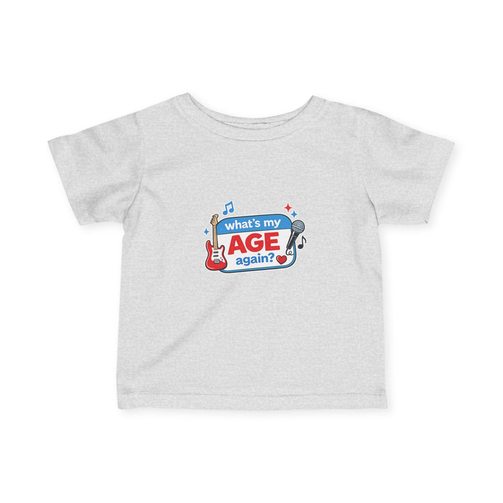 Pop Punk Toddler Tee | "What's My Age Again?" Band Shirt, Emo Music Apparel