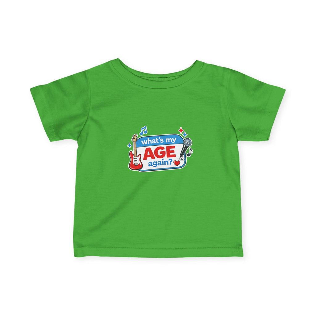 Pop Punk Toddler Tee | "What's My Age Again?" Band Shirt, Emo Music Apparel