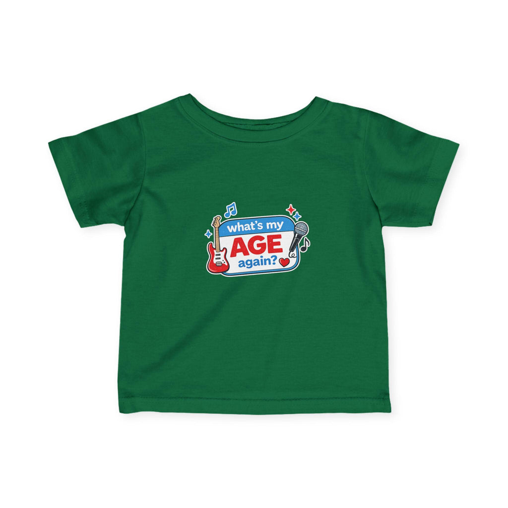 Pop Punk Toddler Tee | "What's My Age Again?" Band Shirt, Emo Music Apparel