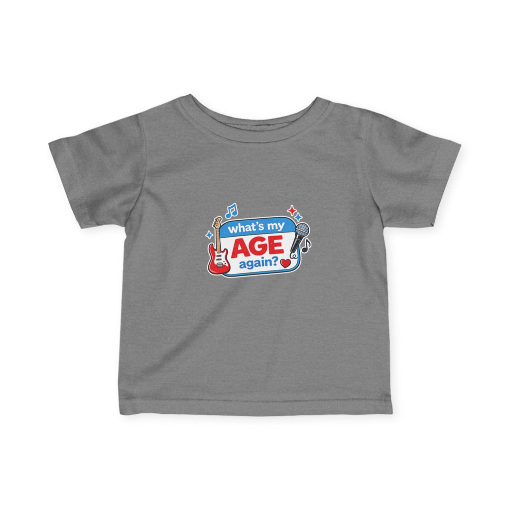 Pop Punk Toddler Tee | "What's My Age Again?" Band Shirt, Emo Music Apparel