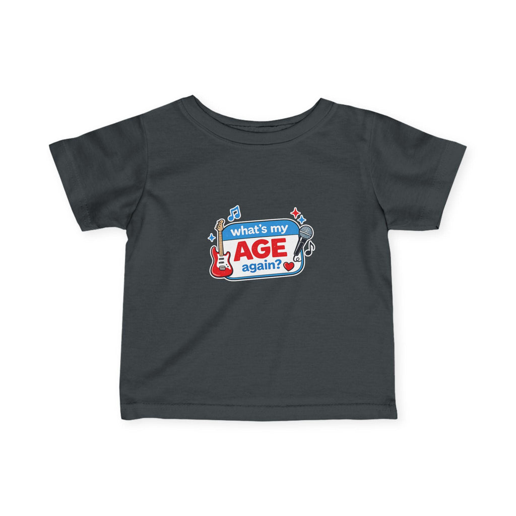 Pop Punk Toddler Tee | "What's My Age Again?" Band Shirt, Emo Music Apparel