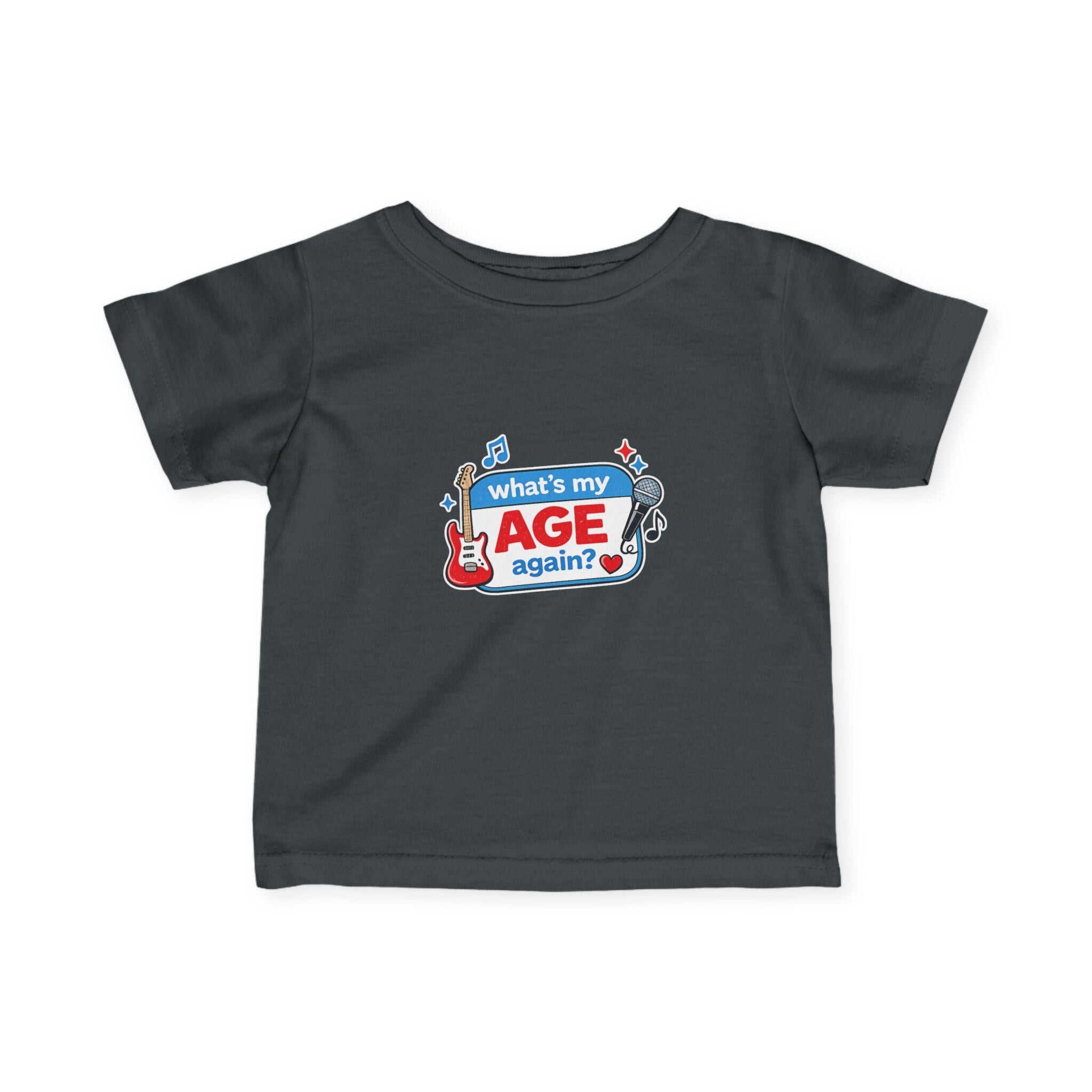 Pop Punk Toddler Tee | "What's My Age Again?" Band Shirt, Emo Music Apparel