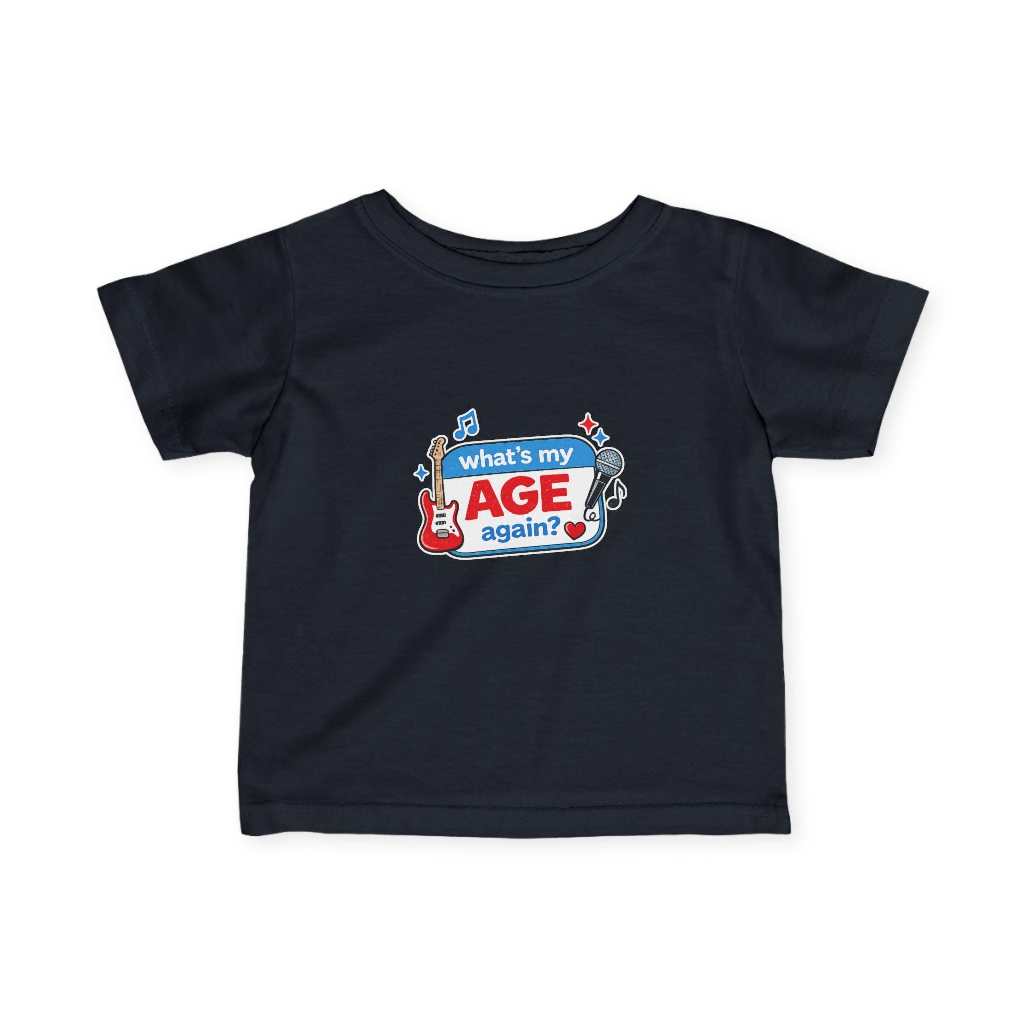 Pop Punk Toddler Tee | "What's My Age Again?" Band Shirt, Emo Music Apparel