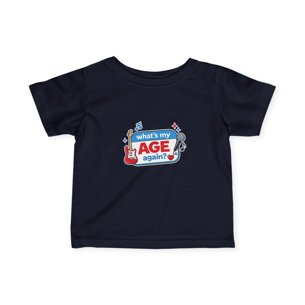 Pop Punk Toddler Tee | "What's My Age Again?" Band Shirt, Emo Music Apparel