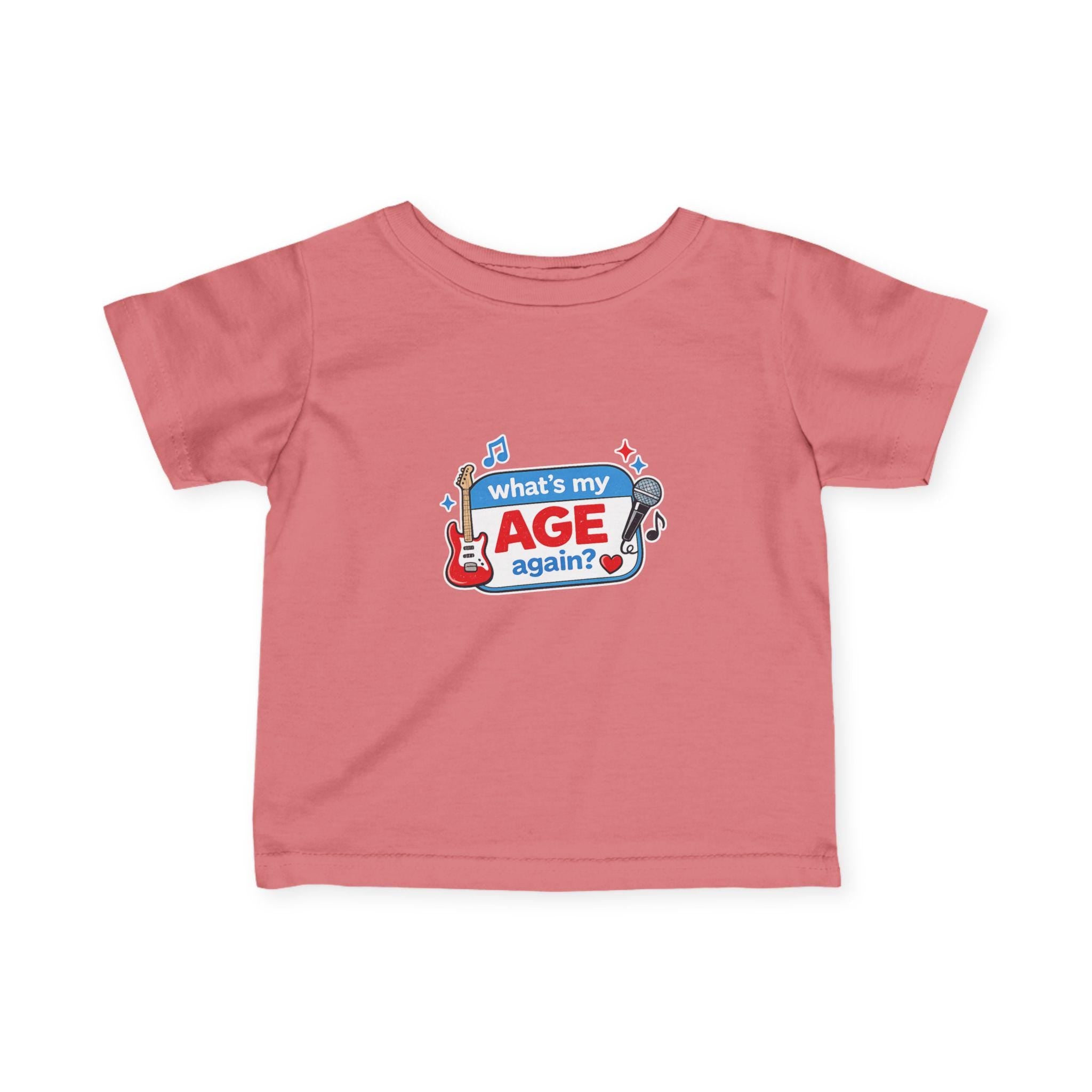 Pop Punk Toddler Tee | "What's My Age Again?" Band Shirt, Emo Music Apparel