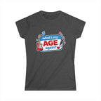 What's My Age Again? Tee | Guitar Microphone Music Lyrics Shirt