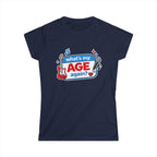 What's My Age Again? Tee | Guitar Microphone Music Lyrics Shirt