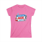 What's My Age Again? Tee | Guitar Microphone Music Lyrics Shirt