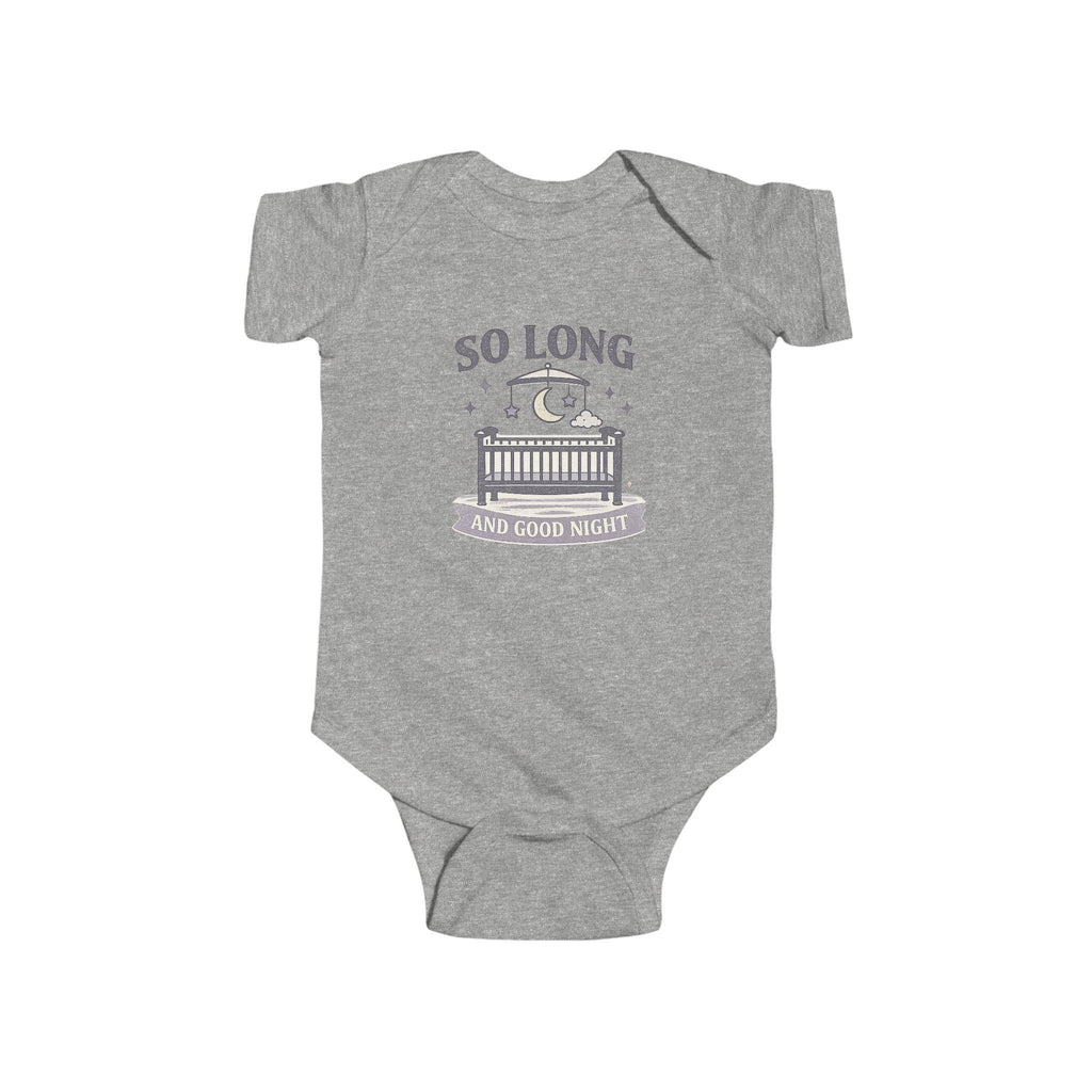 Pop Punk Baby Bodysuit | So Long and Good Night Emo Nursery Clothes