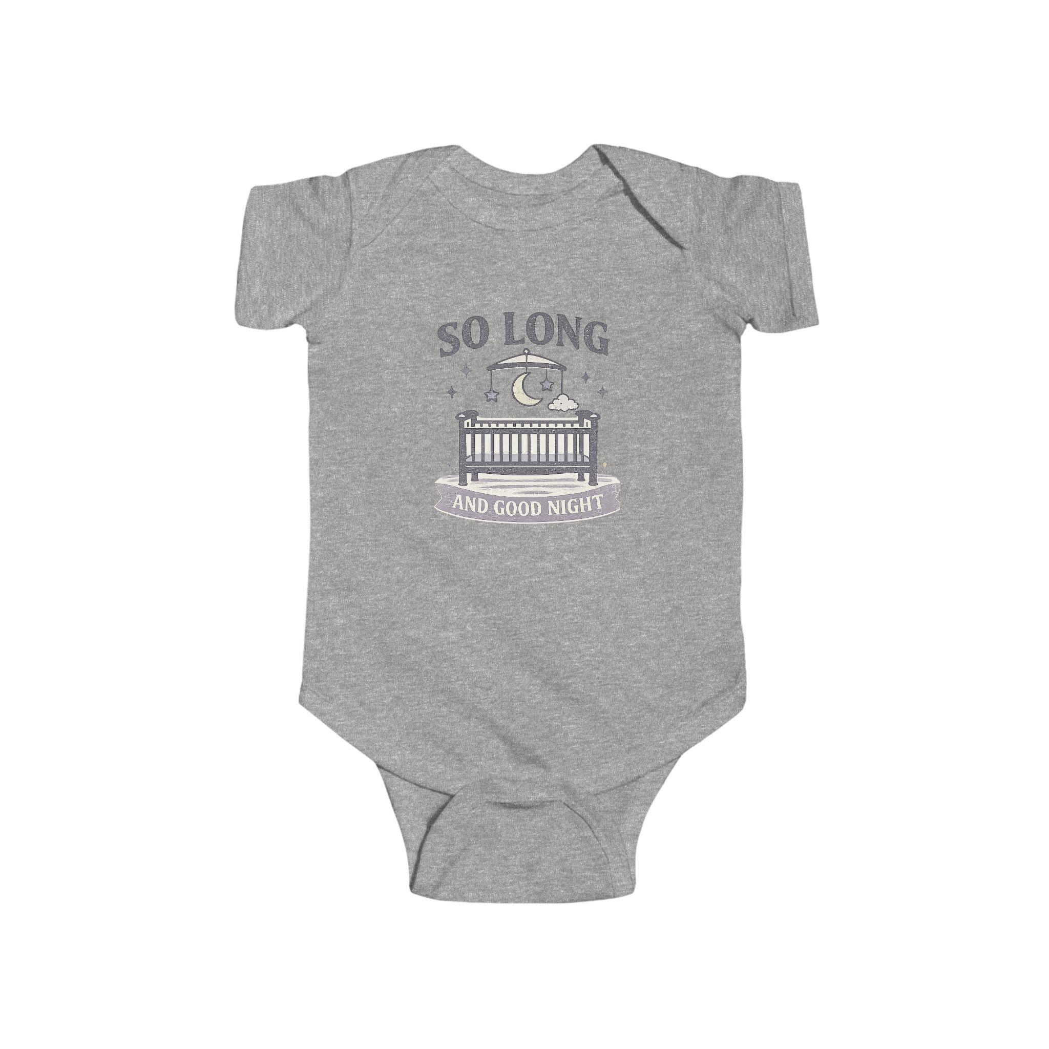 Pop Punk Baby Bodysuit | So Long and Good Night Emo Nursery Clothes