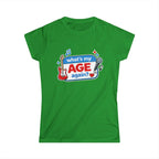 What's My Age Again? Tee | Guitar Microphone Music Lyrics Shirt