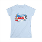 What's My Age Again? Tee | Guitar Microphone Music Lyrics Shirt