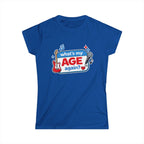 What's My Age Again? Tee | Guitar Microphone Music Lyrics Shirt