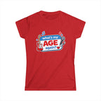 What's My Age Again? Tee | Guitar Microphone Music Lyrics Shirt