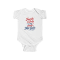 Fourth of July Mom's Met Gala Baby Bodysuit | Patriotic Outfit